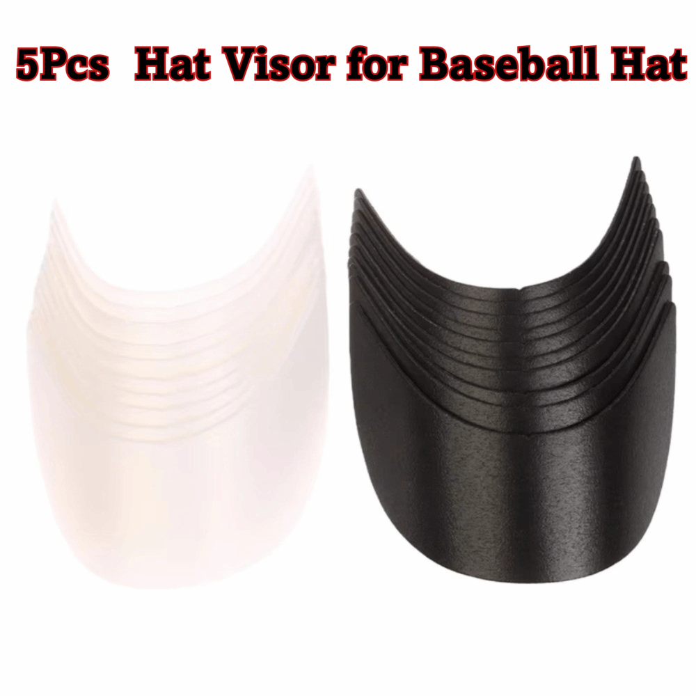 Baseball Cap Structured - 5PCS PE Hat Brim Insert Shape