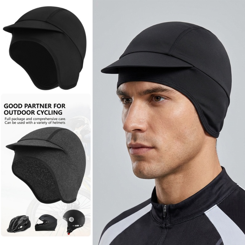 Skull Cap Helmet Liner - Motorcycle Cycling Helmet Liner Head Wraps