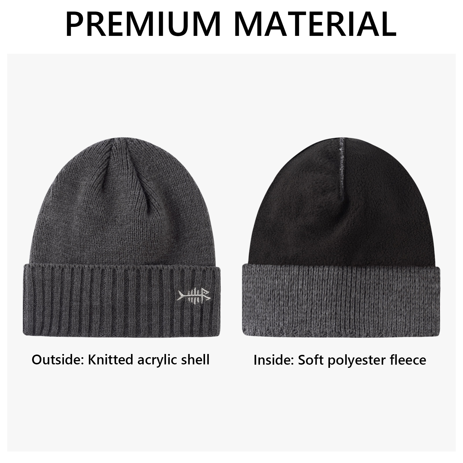 BASSDASH Winter Beanie Hats wi - Beanie Cuffed Knit review and price