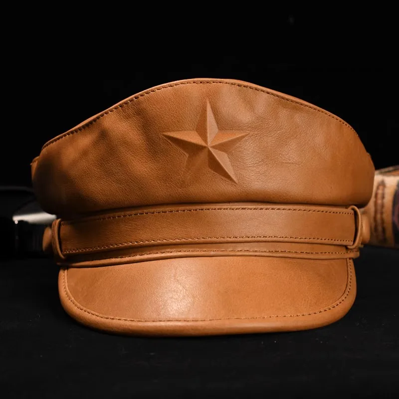Novel Army Cap For Men Retro F - Snapback Hat Flat review and price