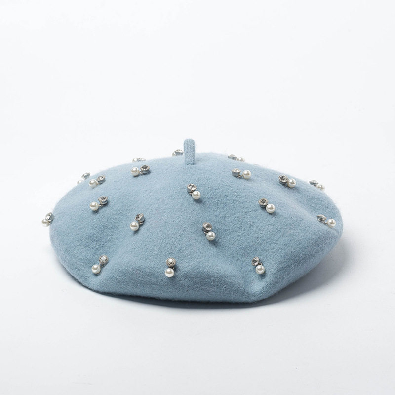 Trendy Winter Wool Beret Pearl - Beret French Wool review and price
