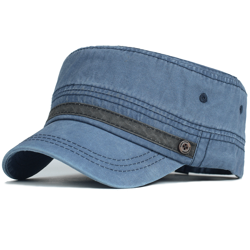 Washed Cotton Cap Men Casual U - Snapback Hat Flat review and price