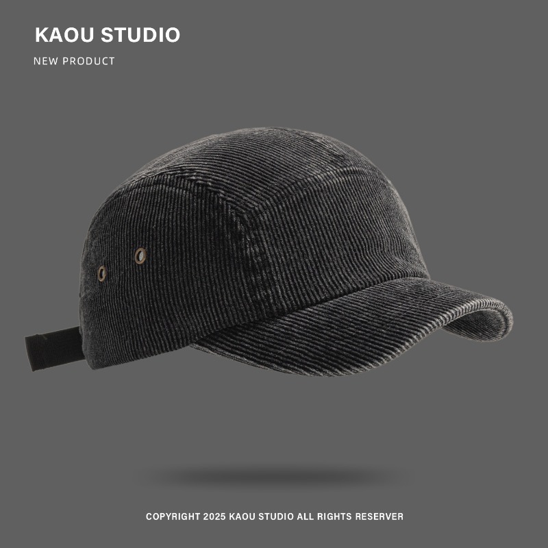 Unisex 5-Panel Corduroy Cap, S - Corduroy Cap 5 Panel review and price