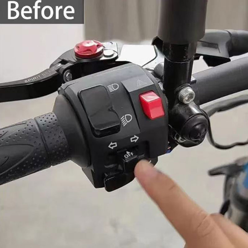 Motorcycle Switch Button Turn  - Snapback Hat Flat review and price