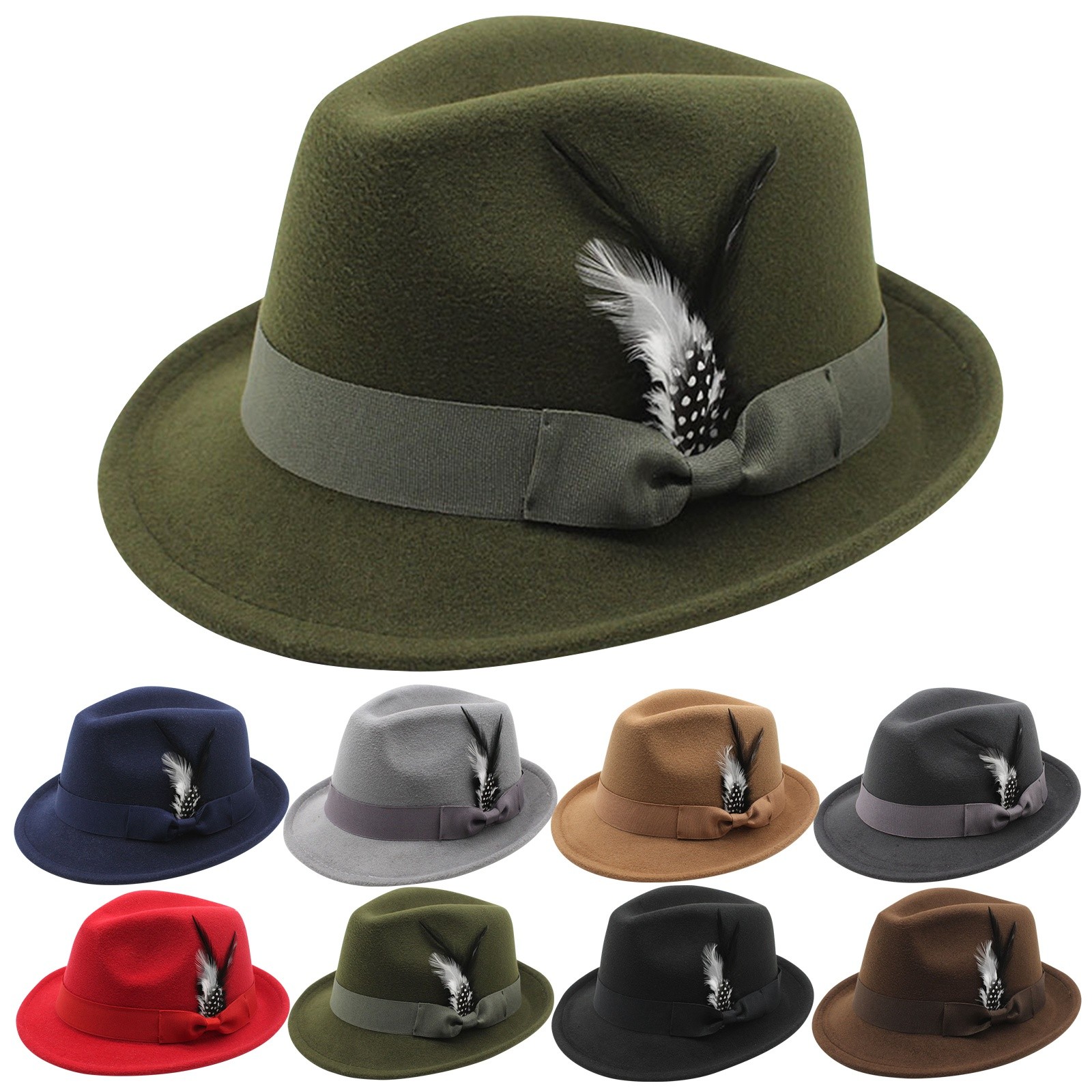 Vintage Fedora Hat Women Men T - Fedora Hat Wool review and price