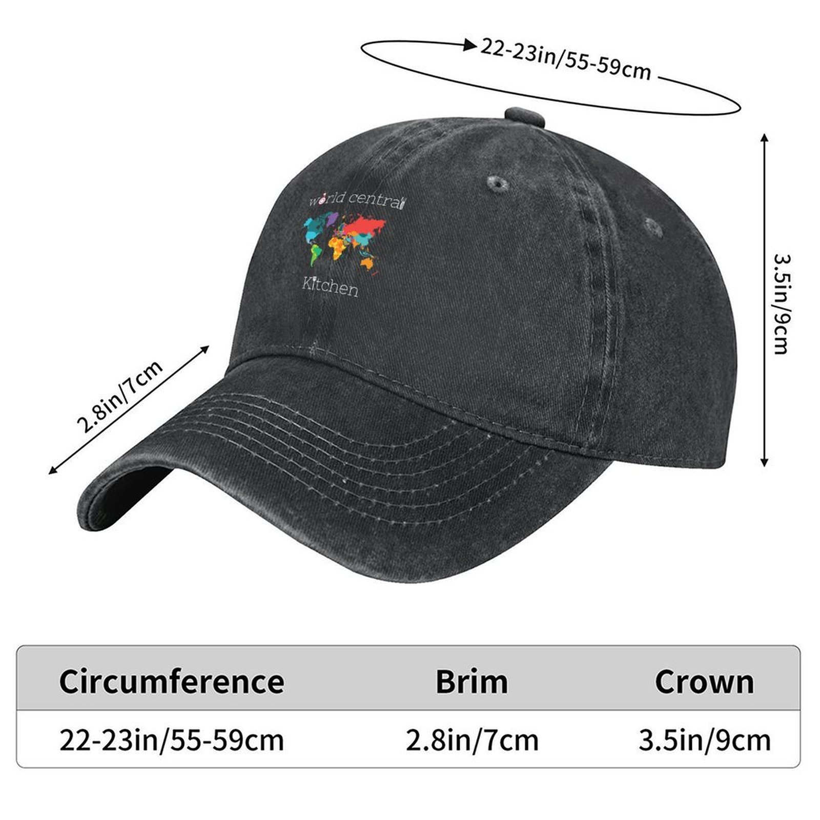 world central kitchen Baseball - Golf Cap Dad review and price