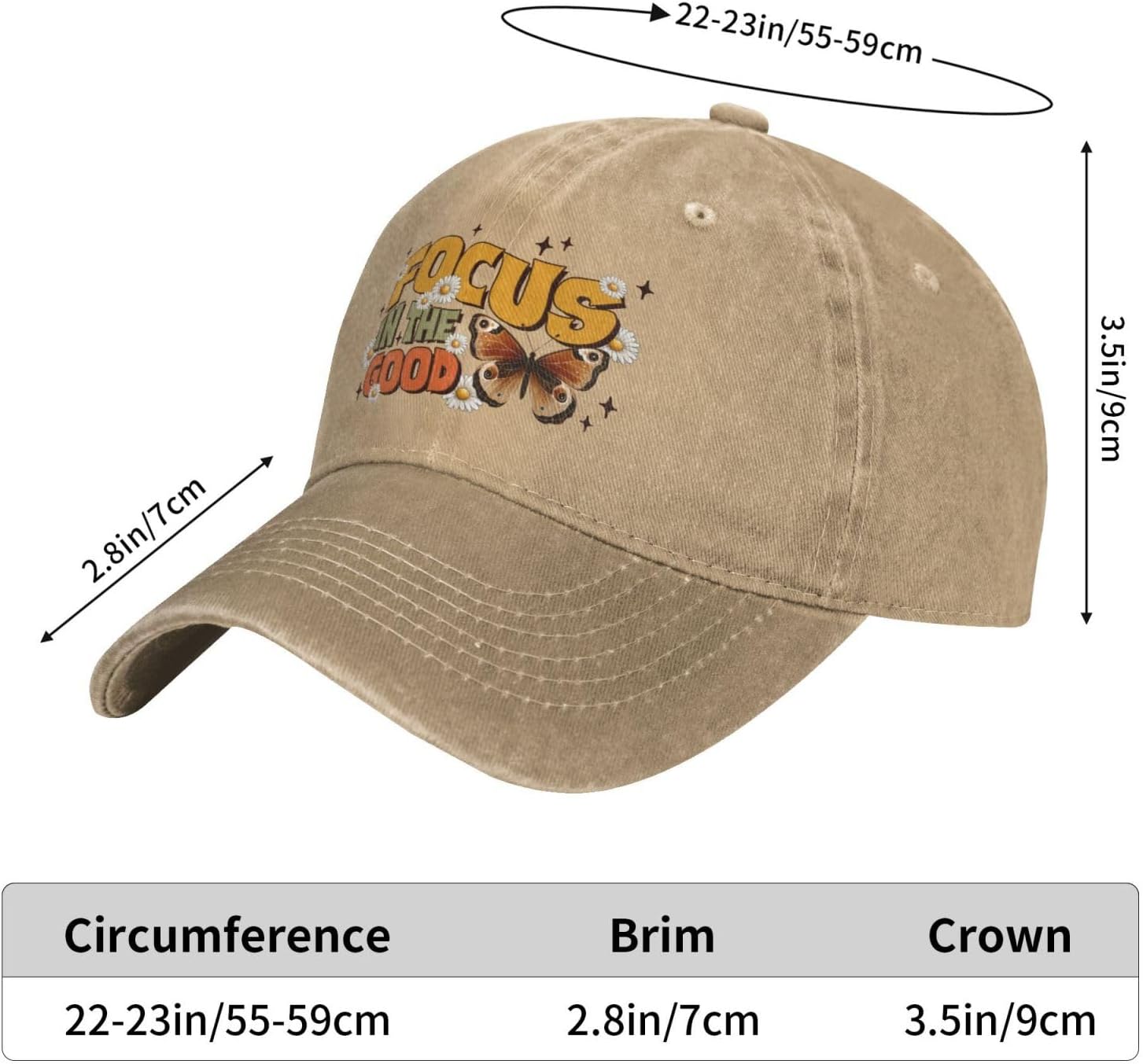 Focus in The Good Butterfly Da - Golf Cap Dad review and price