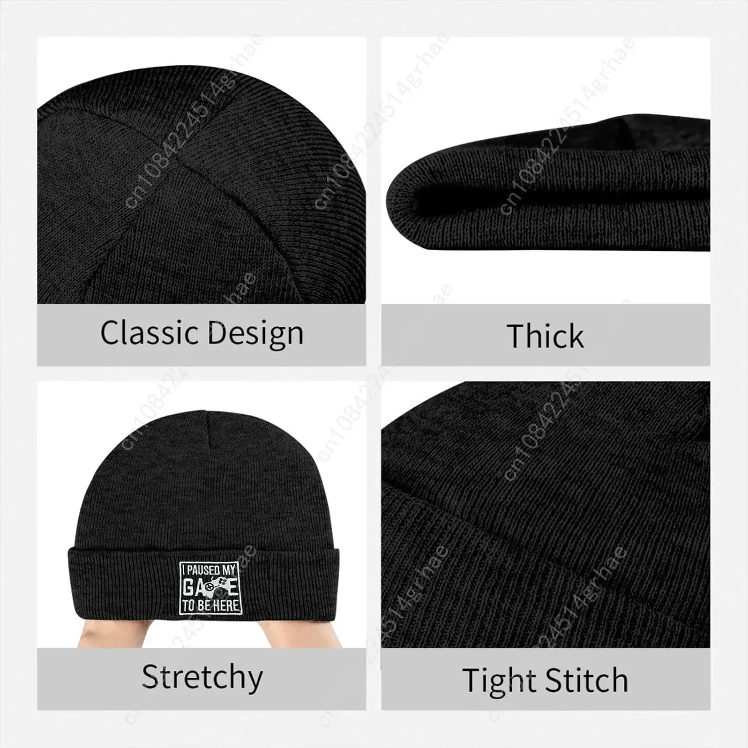 Fish Embroidery Beanie Hat Win - Beanie Cuffed Knit review and price